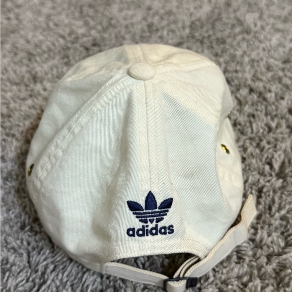 WM ORIGINALS ADIDAS MINI LOGO Classic White Cap - Picture 2 of 5